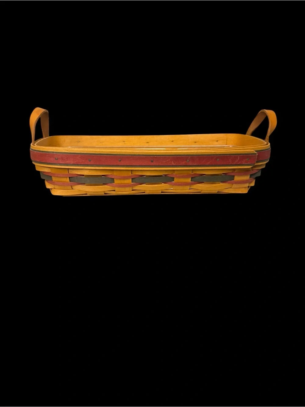 LONGABERGER FATHERS DAY Basket 1997 PERSONAL ORGANIZER- PROTECTOR/ LINER